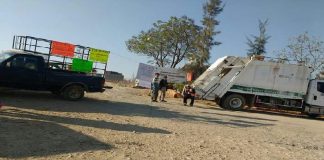 Pepenadores bloquean basurero municipal para exigir equipo de trabajo