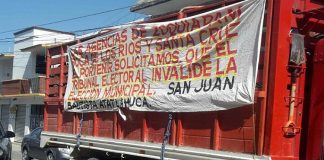 Pobladores de Atatlahuaca piden al TEEO invalidar elección