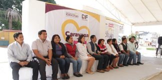Llega la “Caravana por la familia xoxeña” a la cabecera municipal de Xoxocotlán
