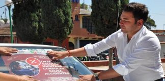 Anuncia Raúl Cruz programa de concientización para prevención de accidentes viales en Santa Lucía