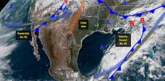 Pronostican fuertes vientos al noroeste del país