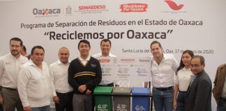 Encabeza Raúl Bolaños campaña “Reciclemos por Oaxaca”