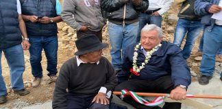 Reconoce AMLO el “tequio” como institución de ayuda mutua, única en el mundo