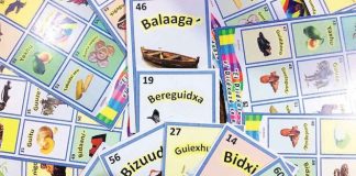 Se sacan la lotería en Zapoteco, en el Istmo de Tehuantepec