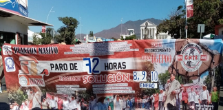 Marchan profesores de educación indígena, amagan con paro indefinido