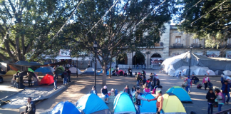 Profesores de educación indígena inician paro de labores