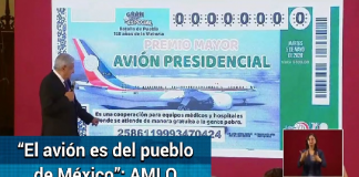 Aterriza AMLO su plan de rifar el avión presidencial