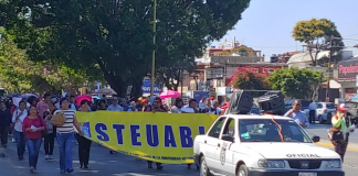 Nuevamente marcha el STEUABJO para sostener reunión en la Junta Local