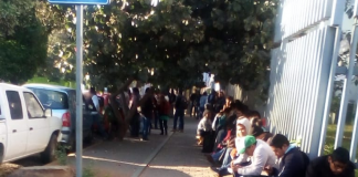 Empleados de Telebachilleratos Comunitarios toman la Junta