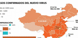 Coronavirus, más letal que el SARS