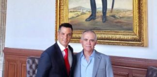 Gobernador de Oaxaca se reúne con Rafael Marín y Alfonso Romo