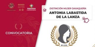 Concluirá el 21 de febrero la convocatoria a la Distinción “Antonia Labastida de la Lanza”