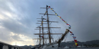 Recibe el buque escuela “Cuauhtémoc” a visitantes en Oaxaca
