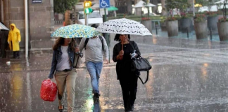 Prevén fuertes lluvias en varios estados del país por Frente Frío 39