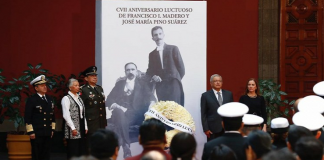 Conmemora AMLO el 107 aniversario del asesinato de Madero y Pino Suárez