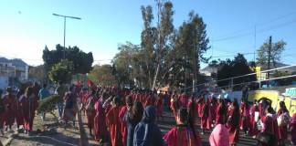 Marcha MULT en la ciudad de Oaxaca, exige justicia