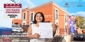 En febrero, continúan descuentos en pago de impuestos municipales