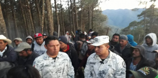 Después de varias horas, liberan a elementos de la Guardia Nacional en Zoquiápam