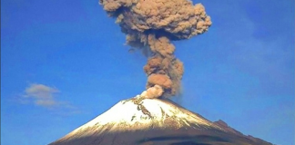 Popocatépetl emite 278 exhalaciones en las últimas 24 horas