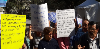 Jubilados y pensionados de Oaxaca preparan manifestación en CDMX