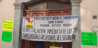 En la incertidumbre ex empleados del Seguro Popular, cumplen un mes de paro