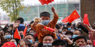 Día de fiesta en China por fin de cuarentena