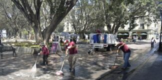 Sanea Ayuntamiento de Oaxaca de Juárez el Zócalo capitalino