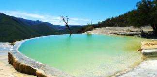 Hierve el Agua y Monte Albán cerrarán para evitar propagación de Coronavirus