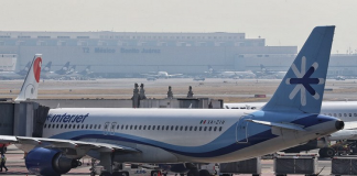 Reducirá Interjet 40% capacidad de asientos como medida sanitaria