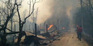 Tras incendio, pobladores de Jaltianguis piden víveres