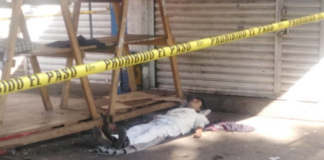 Fallece hombre en la Central de Abasto se presume era indigente