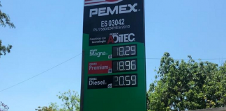 Vuelva a bajar el precio de la gasolina en Oaxaca, se vende en 18 pesos el litro