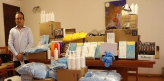 Pável Meléndez dona insumos a hospitales del Istmo