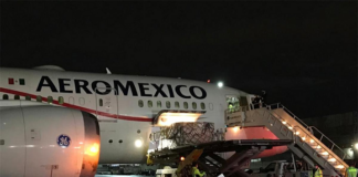 Llega al AICM séptimo cargamento con insumos médicos contra Covid-19