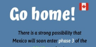 Canadá recomienda a sus ciudadanos regresar de México antes de Fase 3