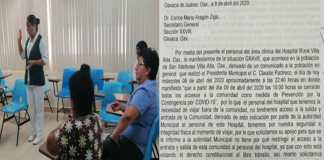 Personal médico denuncia amenazas y retención en Villa Alta, Oaxaca