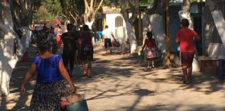 Incumplen habitantes de Juchitán con cuarentena; saturan el Panteón municipal