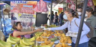 Entrega municipio insumos sanitarios a Mercado de Abasto