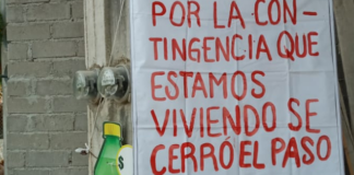 Restringen accesos a Zacatepec como medidas preventivas por COVID-19