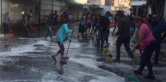 Refuerzan medidas de “sanitización” en la central de abasto