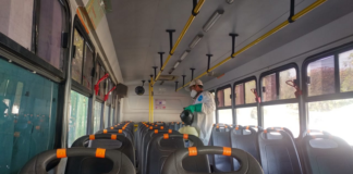 Por COVID, supervisan unidades de trasporte público en Oaxaca