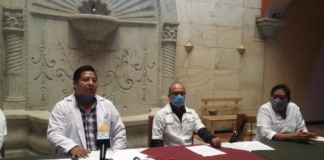 Médicos exigen recontratación para ayudar a combatir el COVID-19 en Oaxaca