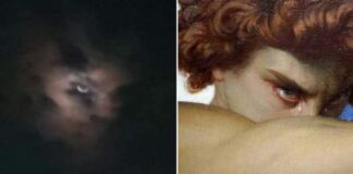 En Oaxaca, aparece el rostro de “Lucifer” en el cielo, aseguran usuarios de twitter