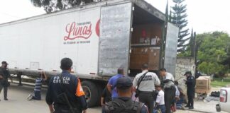 Recupera Guardia Nacional y UPOE tráiler con Reporte de robo