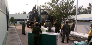 Llegan insumos médicos a Hospitales COVID de Oaxaca; lo administrará el ejército