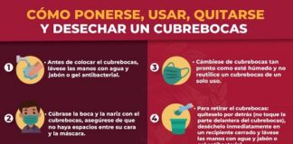 Exhorta Ayuntamiento de Oaxaca de Juárez a desechar cubrebocas con responsabilidad