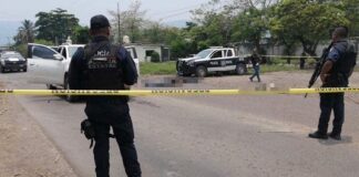 Abaten Policía Estatal y Municipal de Acatlán de Pérez Figueroa a seis presuntos delincuentes