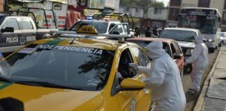Refuerza Ayuntamiento de Oaxaca filtros sanitarios en la Central de Abasto