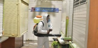 Ante COVID-19, refuerza Ayuntamiento capitalino programa de desinfección en mercados