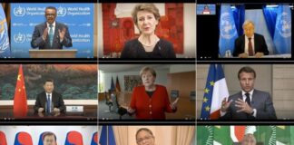 Vacuna para todos, reclamo en la asamblea de la OMS